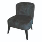 PTMD Fauteuil Nikki Velvet - Petrol