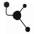 Lucide JAYDEN - Wandlamp - LED - 3x3,3W 3000K - Zwart