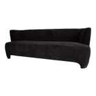 PTMD - Bank Damin Velvet - Zwart 