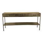 PTMD Sidetable Simple Metal Gold - 3 Laden