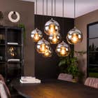Reefs Interior Hanglamp Bubble Shaded 4+3L