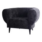 PTMD Fauteuil Elefan - Antraciet 