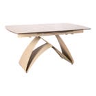 PTMD Eettafel Uitschuifbaar Shiva - Beige