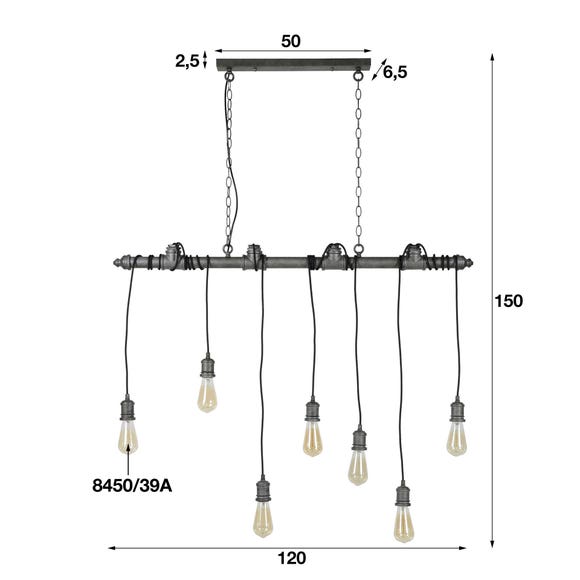 Reefs Interior Hanglamp Hunton