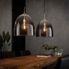 Reefs Interior Hanglamp 2xØ40 Shaded Ovaal glas