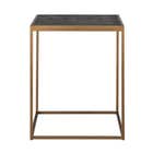 Richmond - Bijzettafel Blackbone Brass 50x50 - Goud
