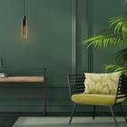 Lucide ORLANDO - Hanglamp - Ø 10 cm - 1xE27 - Fumé