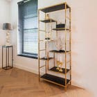 Richmond Wandkast Blackbone gold