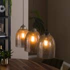 Reefs Interior Hanglamp Sphere Clearstone 3L 