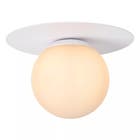 Lucide TRICIA - Plafonnière - Ø 25 cm - 1xE27 - Wit