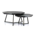 By-Boo Salontafel set Octagon - Zwart