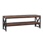 Richmond - TV-Dressoir Industrial Kensington 2-planken