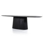 Eleonora Eettafel Aron 250x110 - Zwart