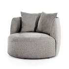 Eleonora Fauteuil Louis - Grijs Spark