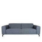 LABEL51 Bank Fano - Antraciet - Stof - 3-Zits