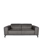 LABEL51 Bank Trento - Antraciet - Microfiber - 2-Zits