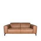 LABEL51 Bank Trento - Cognac - Microfiber - 2-Zits