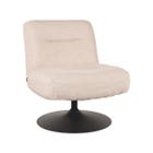 LABEL51 Fauteuil Eli - Naturel - Bouclé