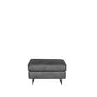 LABEL51 Hocker Arezzo - Antraciet - Microfiber