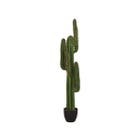 LABEL51 Kunstplant Cactus 30x25x130 cm - Groen - Kunststof