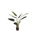 LABEL51 Kunstplant Strelitzia 70x70x100 cm - Groen - Kunststof