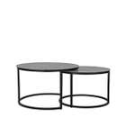 LABEL51 Salontafel Grand - Grijs - Metaal - 75 cm