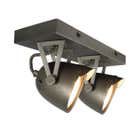 LABEL51 Spot Cap led - Grijs - Metaal - 2 Lichts