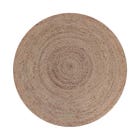 LABEL51 Vloerkleed Jute - Naturel - Jute - 180x180 cm