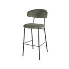 LABEL51 Barkruk Zack - Groen - Ribcord - 107 cm