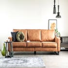 Sevn Bank Butterfly 5-zits - Microleder Cognac