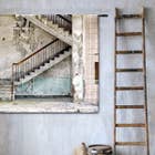 Urban Cotton Wandkleed Concrete Stairs 190 x 145cm