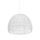LABEL51 Hanglamp Rope - Wit - Stof - L