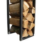Spinder Design Haardhout rek CUBIC Fire - Blacksmith