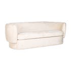 Richmond Bank Donatella - White Chenille