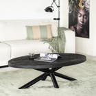 Eleonora Salontafel Oscar 130x70 - Zwart 