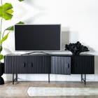 Eleonora TV-meubel Remi 4drs - Zwart