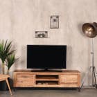 LABEL51 Tv-meubel Ghent - Rough - Mangohout - 160 cm