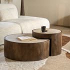 Eleonora Salontafel Hazel - Rond