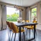 Richmond Eettafel Blax 230x100cm - Zwart