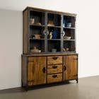 Tower Living Vitrinekast Basto 3 deurs - 160x210cm