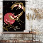 Urban Cotton Wandkleed Japanese Beauty 145 x 185cm