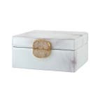 Richmond Jewellery Box Bayou white marble