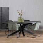 Livingfurn Eettafel - Kala Oval Spider 240 cm