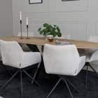 Lifestyle Eettafel Kinsley Natural - 220x90cm