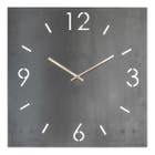 Spinder Design Wandklok TIME 80 x 80 - Blacksmith