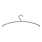 Spinder Design Kledinghanger SILVER (Set van 5) - Zwart
