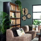 Lifestyle Bellport Wandkast Hout 150 cm - Zwart