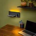 ETH Wandlamp Nighty Right - Zwart