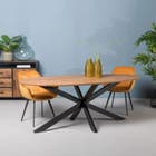 Livingfurn Eettafel - Oslo Oval Acasia 210 cm