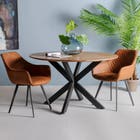 Livingfurn Eettafel - Oslo Rond Acasia 120 cm